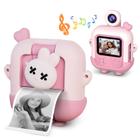 Câmera Instantânea Qemixly Kids 48MP HD com Capa de Silicone