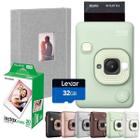 Câmera Instax Liplay Hibrida 2 em 1 com 20 Fotos + Cartão 32GB + Álbum - fujifilm