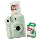 Câmera Instax Mini 12 + Filme De 10 Poses - Verde Menta