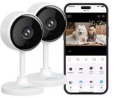 Câmera Interna WiFi 2K com Visão Noturna