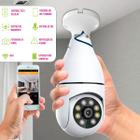 Camera Ip Inteligente Lampada Panoramica Yoosee Wifi E Espiã - BELLATOR