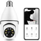 Camera Ip Segurança Lampada Yoosee Panoramica Wifi 1080 Full hd Espia Seguranca 24h - Luatek