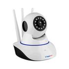 Câmera IP Sem Fio Wifi HD 720p Robô Wireless, Com áudio, Grava em Cartão SD, com 3 Antenas e Visão Noturna de 10m