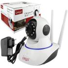 Câmera Ip Wireless Infravermelho 720P Suporte Andoid Ios 3 Antenas