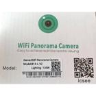 Camera Lampada Ip 360 Hd Panorâmica Led Wifi - 809