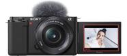 Câmera Mirrorless Sony Zv-e10 Aps-c De 24,2 Mp 4k Com Lente De 16-50 Mm