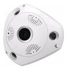 Camera Panoramica Segurança 3D Wi-Fi 360 V380 Mp Ip Teto - Luatek