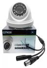 Câmera Segurança Dome 4x1 Ahd Cvi Tvi 2mp Citrox Ppa Cx-3021d Metálica