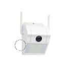 Câmera Segurança Holofote Panorâmica Espia Com Sensor e Alarme Wifi V380 - Rede Bazar e Cia