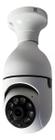 Camera Smart Wifi Camera Ip E27 Lampada Led Monitoramento Visão Noturna Remoto Giro 360º 