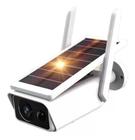 Câmera Solar Wifi Externa Vigilância 1080p Sol Chuva Ip66 Nf