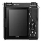 Câmera sony zv-e10 mirrorless kit com lente 16-50mm (preta)