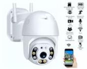 Câmera Speed Dome Ip Wifi Ptz Full Hd 1080p áudio E Vídeo Detecção Movimento Prova Dágua