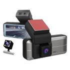 Camera Veicular Duo Automotiva Wifi Lente dupla Alta definição Cartao de memoria Visor Gravador Motorista Aplicativo Dash Cam Filmagem Áudio Monitoram