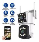 Câmera Vigilância Externa IP66 8MP WiFi ONVIF - Dual Lens - Minimen