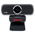 Câmera Webcam Redragon Hitman Gw800-1 Full Hd - Preto