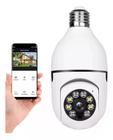 Camera Wifi Lampada Ip 360 Segurança Full Hd Visão Noturna