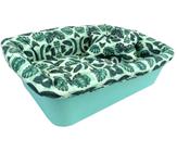 Caminha Cama Bed Pet Maxx Para Cães E Gatos Macia E Estampada - Natura