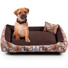 Caminha Cama Cachorro Gato Tamanho P 2 Pçs Com Zíper 50x40cm