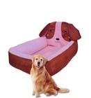 Caminha Cama Pet Com Cabeceira Para Cachorros Gatos G - Lavi Baby Store