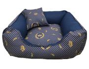 Caminha De Cachorro 45 X 45 Cm Cama Pet Lavável P Realeza