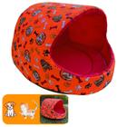 Caminha Para Cachorro e Gatos Iglu Nylon Grande Diversas Cores