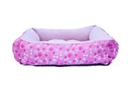 Caminha Pet Cama Cachorro Gigante GG Caminha Soft 70 X 70cm Rosa