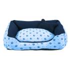 Caminha Pet Dog Para Cachorro Ou Gato Grande 70x55cm Coroa Azul