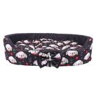 Caminha Pet Espuma Europa Lacinho Oval Cães Gatos Cachorrinhos 5 - varias estampas