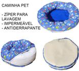 Caminha Pet Grande Azul Para Cachorros E Gatos