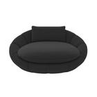 Caminha Pet Poltrona Golden 78cm Veludo Preto - Sallar Home