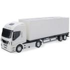 Caminhao Bau Iveco HI-WAY Branco Usual Brinquedos 339