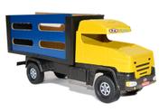Caminhão de Brinquedo Caçamba Basculante Madeira e Plástico - Mixtou