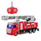 Caminhão Bombeiros de Controle com Luz e Escada Articulada - DM-TOYS