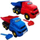 Brinquedo Infantil Caminhao Strong Cacamba Azul Nig - Papellotti