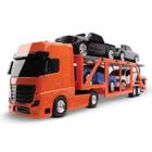 Caminhão cegonha roma petroleum cegonheira 1/43 roma 1470 laranja