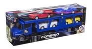 Caminhão Carreta Comboio Bombeiro Vermelho - 9055 - Cardoso Toys