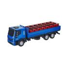 Caminhão Caçamba de Fricção com Luz e Som - Construção - City Truck - Azul  - 1:16 - Yes Toys - superlegalbrinquedos