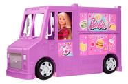 Caminhão de comida Barbie com 30 acessórios Gmw07 Mattel Color Violet