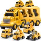 Caminhão de Construção TEMI 5 em 1 - Brinquedo Infantil