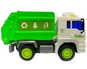 Caminhão Coleta de Lixo Fricção c/ Sons e Luzes Brinquedo Infantil no  Shoptime