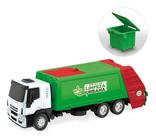 Caminhão De Lixo Miniatura Iveco - Usual Brinquedos