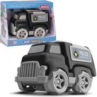 Caminhão De Polícia Carrinho De Brinquedo Infantil Joy Truck