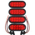 Caminhão de reboque selado por LED RED 6 Oval Stop/Turn/Trailer Light