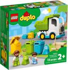 Caminhão do Lixo e Reciclagem Lego Duplo