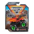 Caminhão fundido sob pressão Monster Jam Dragonoid Série 33 em escala 1:64