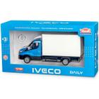 Caminhao Iveco Daily Carroceria Bau 1/30 Azul Usual 669