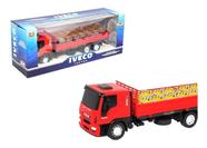 Caminhão Iveco De Bebidas Dropside 341- Usual Vermelho