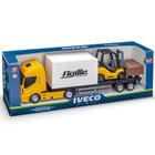 Caminhao iveco hi-way com empilhadeira agille usual