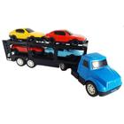 Caminhão Mini Transcegonha + Carros de Brinquedo - Diverplas